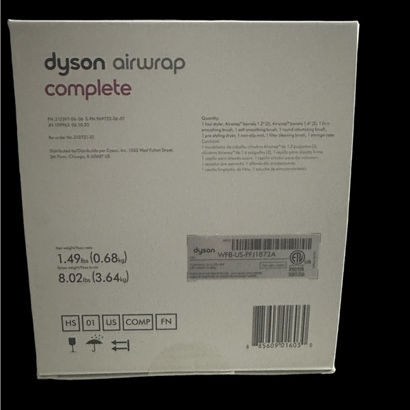 DYSON 🎄 Airwrap Complete NIB + Long Barrel Bonus!! - Picture 6 of 8